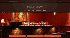 Desktop Screenshot of becketts-kopf.de